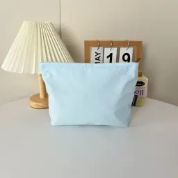 Nylon Waterproof Cosmetic Bag with Zipper Closure thumbnail 21