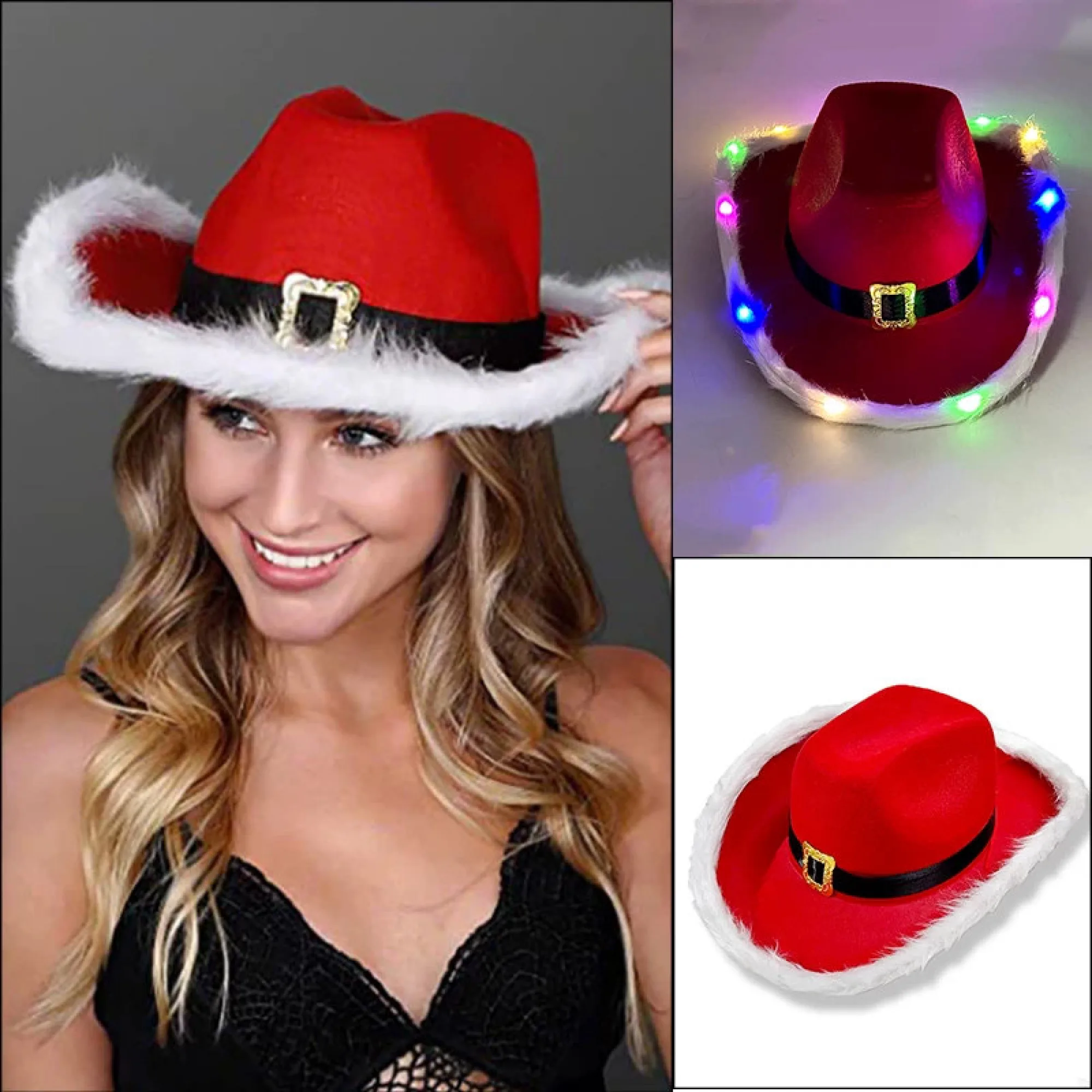 LED Luminous Cowboy Hat thumbnail 2
