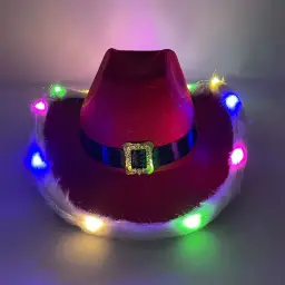 LED Luminous Cowboy Hat thumbnail 3
