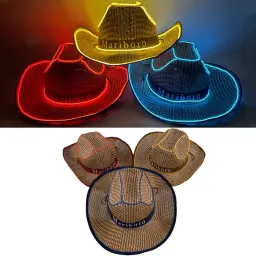 LED Luminous Cowboy Hat thumbnail 13