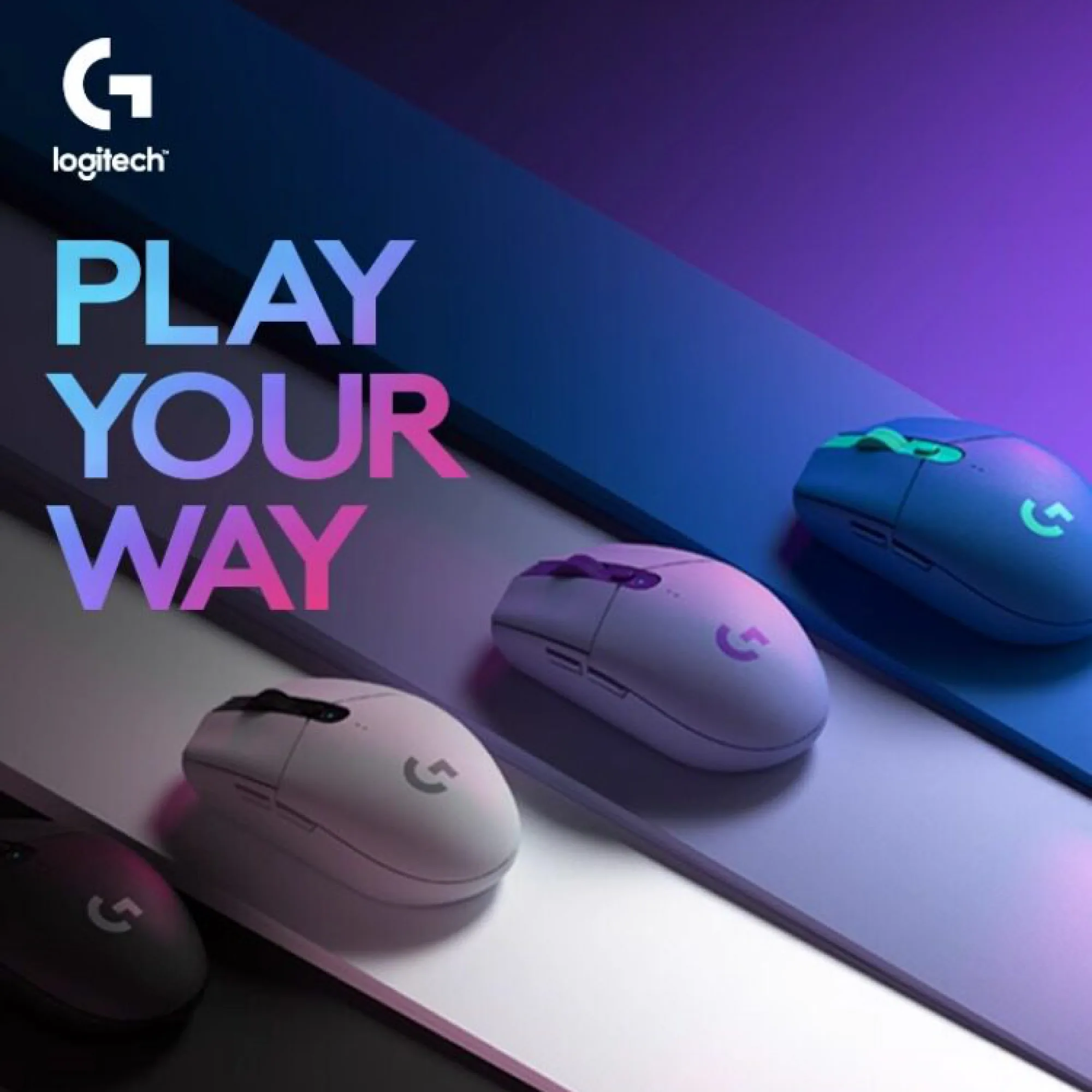 Logitech G304 LIGHTSPEED Wireless Gaming Mouse — View 1
