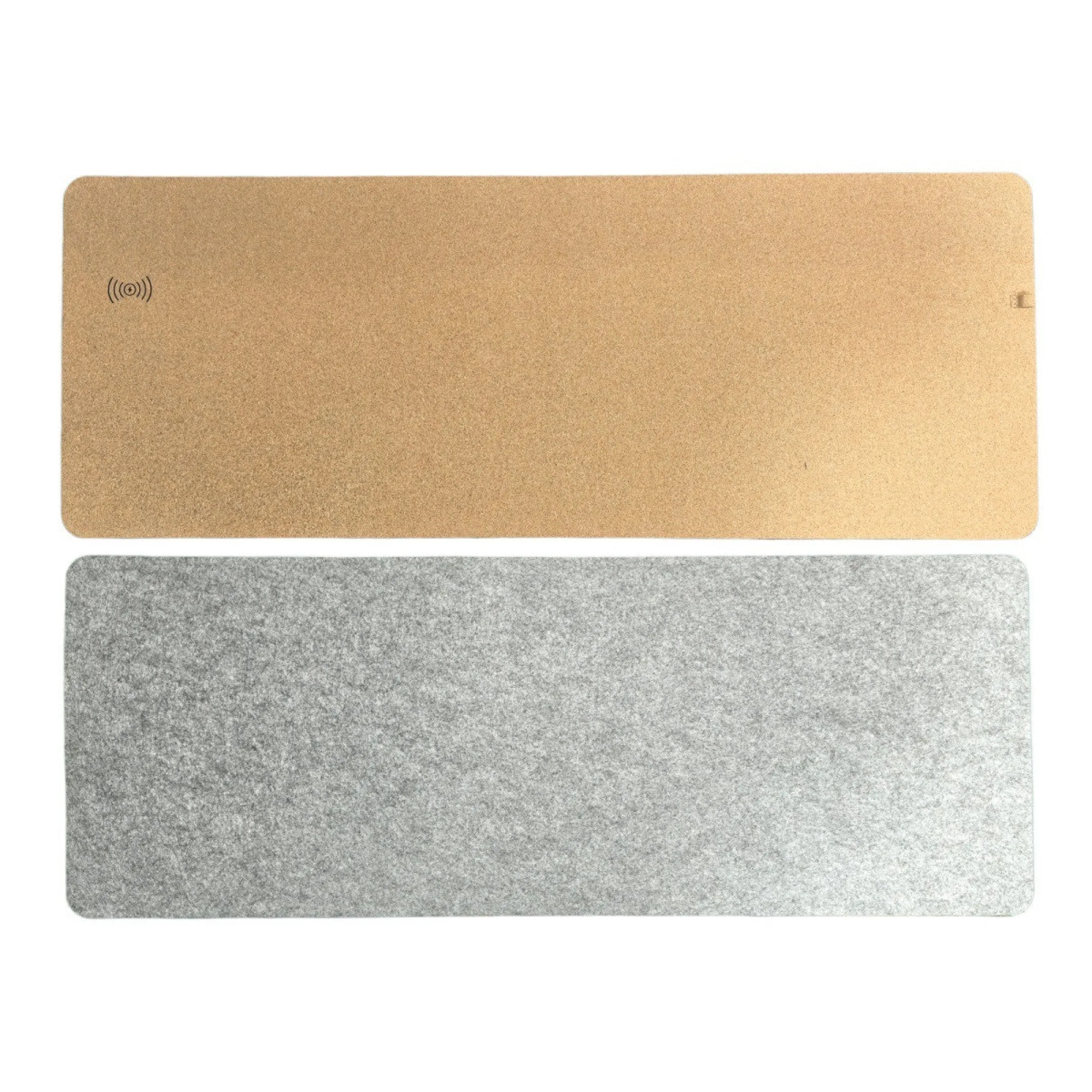Cork Wireless Charging Mouse Pad — View 1
