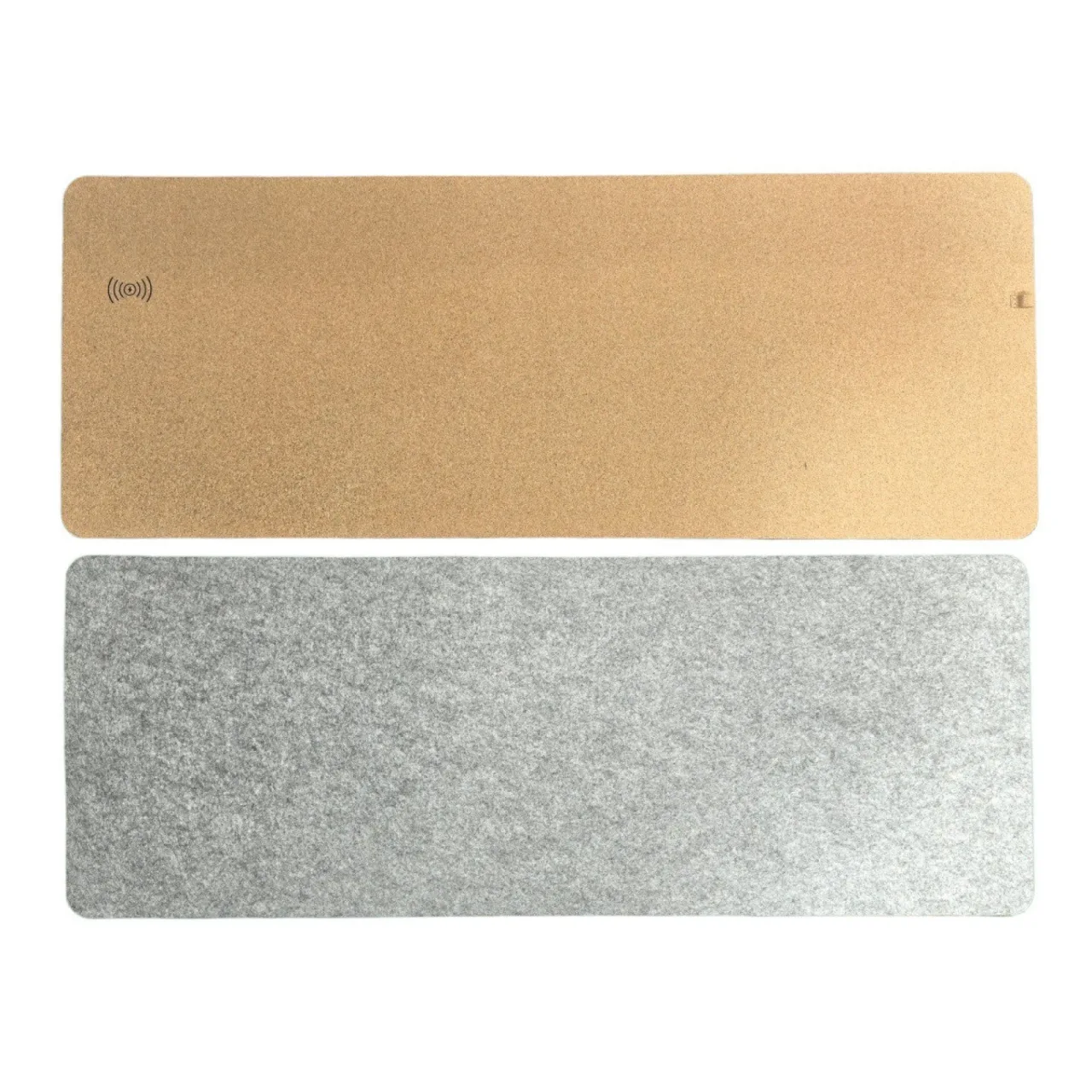 Cork Wireless Charging Mouse Pad