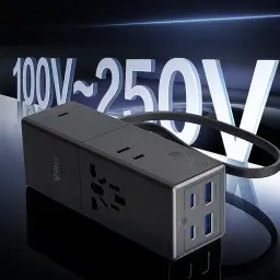 BULL Portable Travel Plug Adapter with USB Charging thumbnail 8