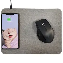 15W Three-Fold Wireless Charging Mouse Pad thumbnail 8