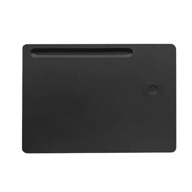 15W Wireless Charging Mouse Pad with Type-C Port and Pen Slot