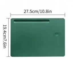 15W Wireless Charging Mouse Pad with Type-C Port and Pen Slot thumbnail 7