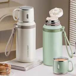 316 Stainless Steel Insulated Travel Mug with Tea Infuser thumbnail 2