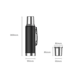 1L Stainless Steel Yerba Mate Thermos with Spout thumbnail 5