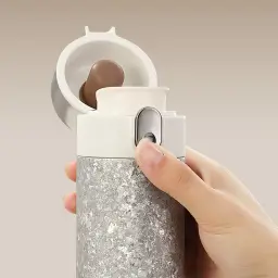 MIOK Pure Titanium Insulated Tumbler with Magnetic Lid, 350ml and 450ml thumbnail 8