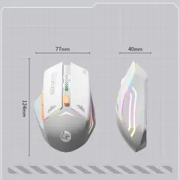 Wireless Gaming Mouse with 2.4G and Bluetooth Connectivity thumbnail 7