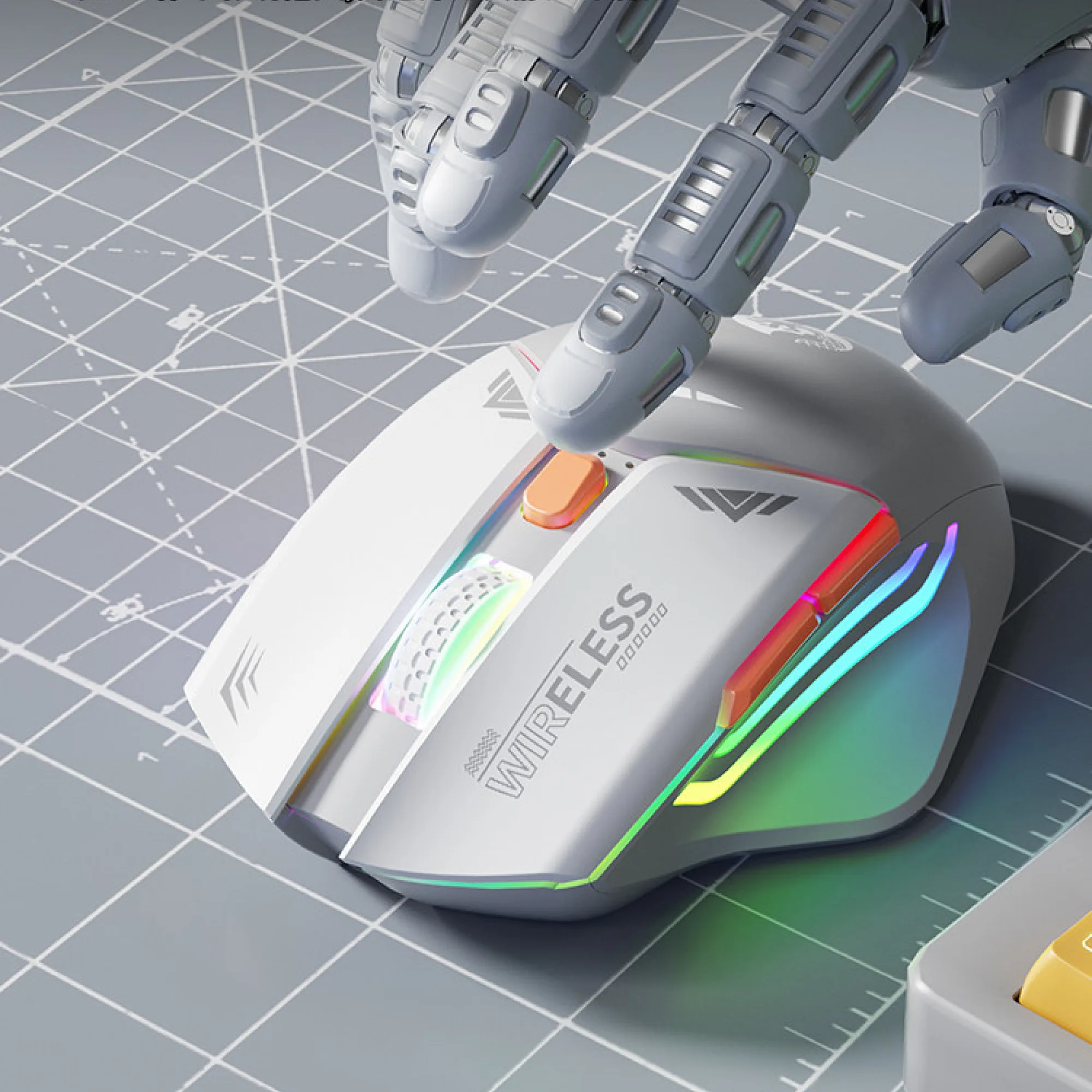 Wireless Gaming Mouse with 2.4G and Bluetooth Connectivity thumbnail 3