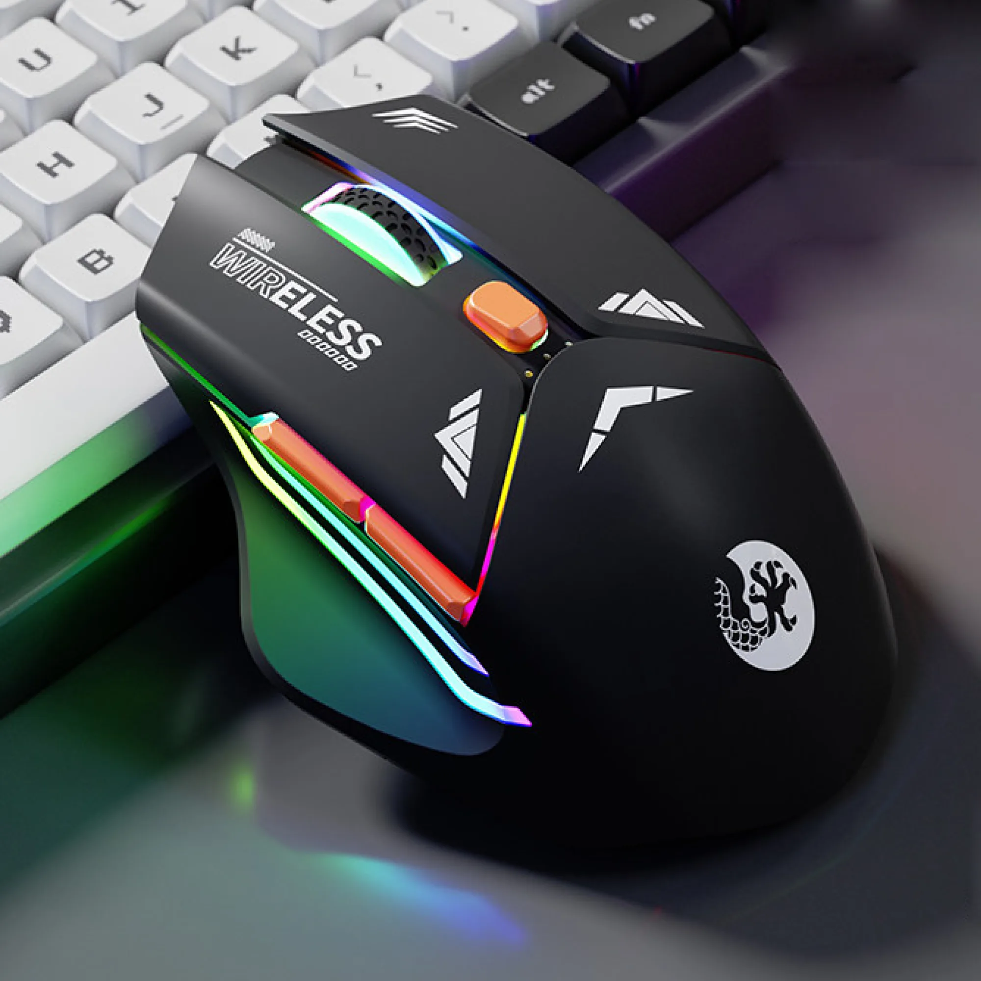 Wireless Gaming Mouse with 2.4G and Bluetooth Connectivity thumbnail 10