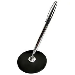 Rotary Ballpoint/Signature Pen with Pen Holder Base thumbnail 1