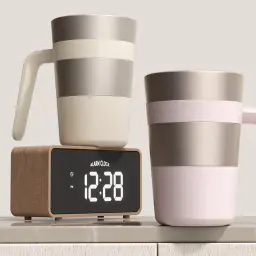 Vanow Insulated Travel Mug with Ceramic Coated Inner Liner, 450ml, Screw Lid, with Handle thumbnail 5