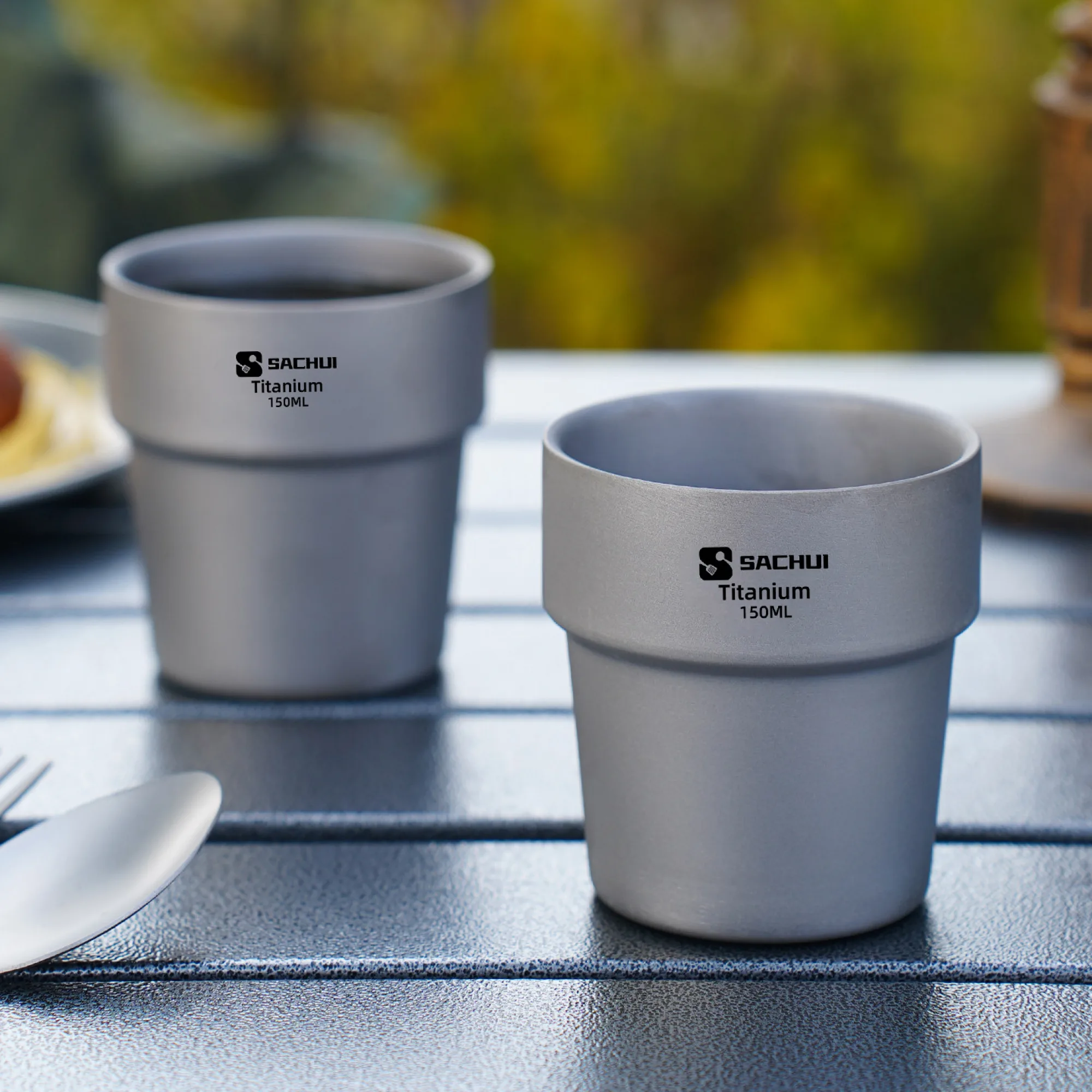 Pure Titanium Double-Wall Coffee Cup 150ml thumbnail 5