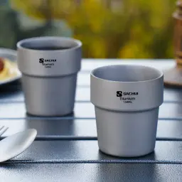 Pure Titanium Double-Wall Coffee Cup 150ml thumbnail 5