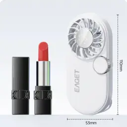 Mini Handheld Fan with 100-Level Speed Adjustment and LED Display thumbnail 5