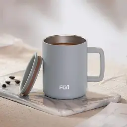 Fuguang 316 Stainless Steel Insulated Mug with Lid, 400ml thumbnail 8