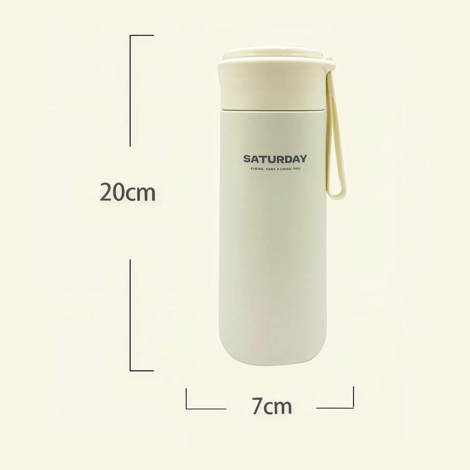 Insulated Tumbler with Tea Infuser and Carry Strap, 480ml thumbnail 6