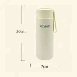 Insulated Tumbler with Tea Infuser and Carry Strap, 480ml thumbnail 6
