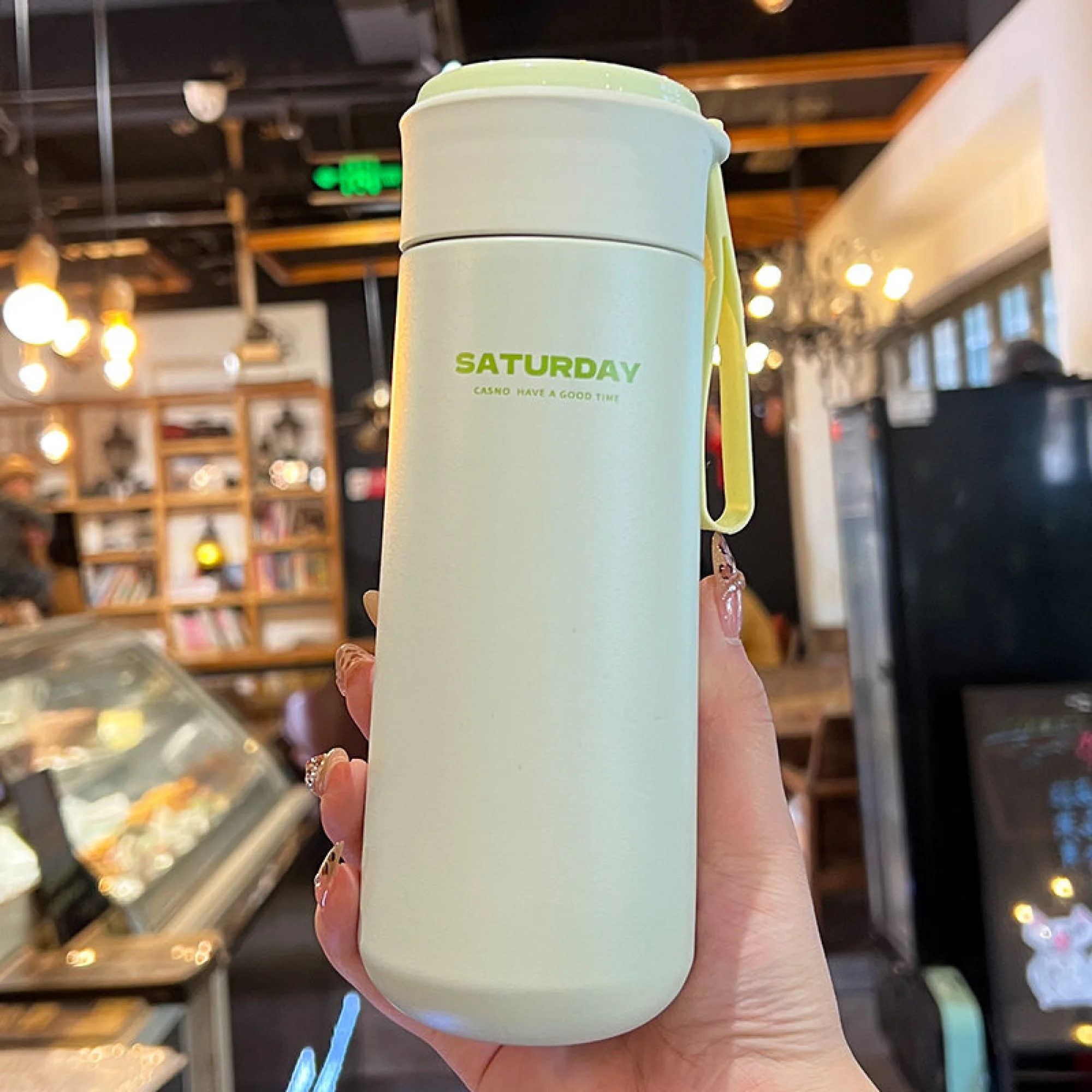 Insulated Tumbler with Tea Infuser and Carry Strap, 480ml thumbnail 10