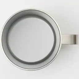 MUJI Stainless Steel Double-Wall Vacuum Insulated Mug with Handle thumbnail 4