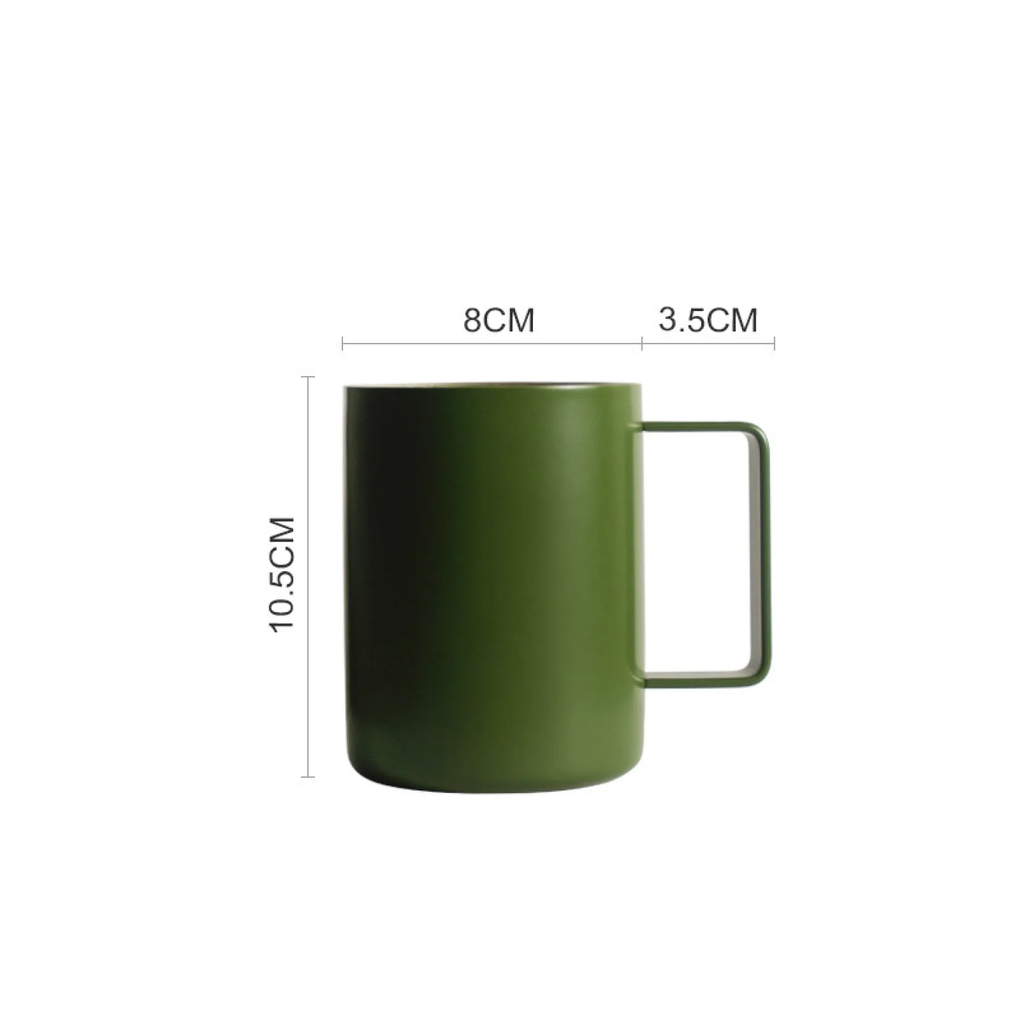 316 Stainless Steel Double-Wall Insulated Mug with Handle and Measurement Scale thumbnail 13