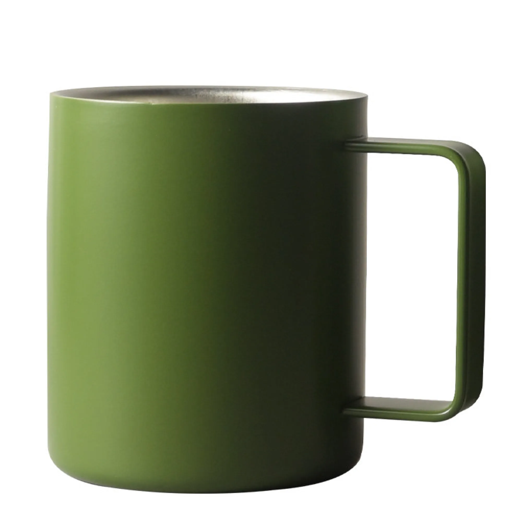 316 Stainless Steel Double-Wall Insulated Mug with Handle and Measurement Scale thumbnail 6