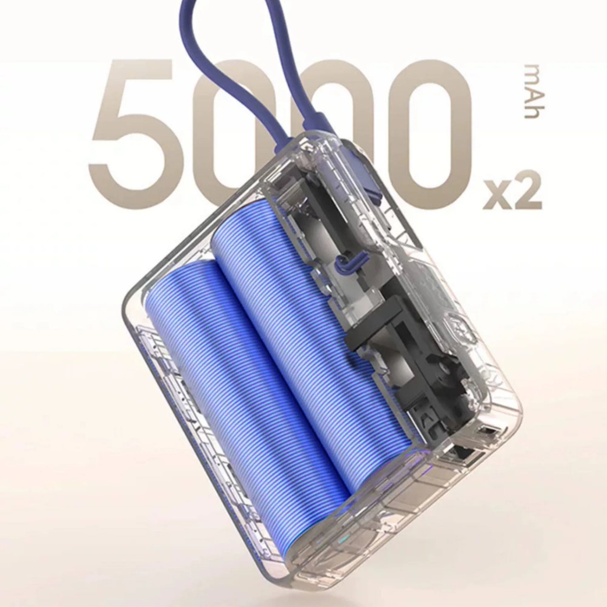 Xiaomi 10000mAh Power Bank with Built-in Cable thumbnail 10
