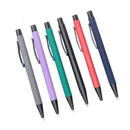 Retractable Ballpoint Pen with Metal Barrel thumbnail 1