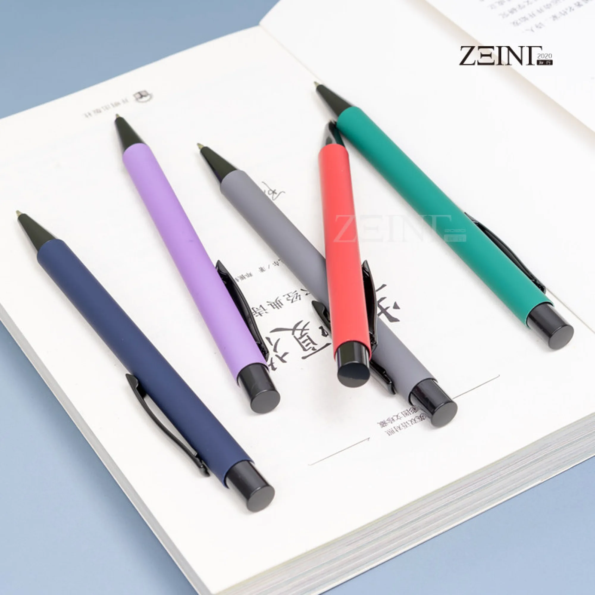 Retractable Ballpoint Pen with Metal Barrel thumbnail 4
