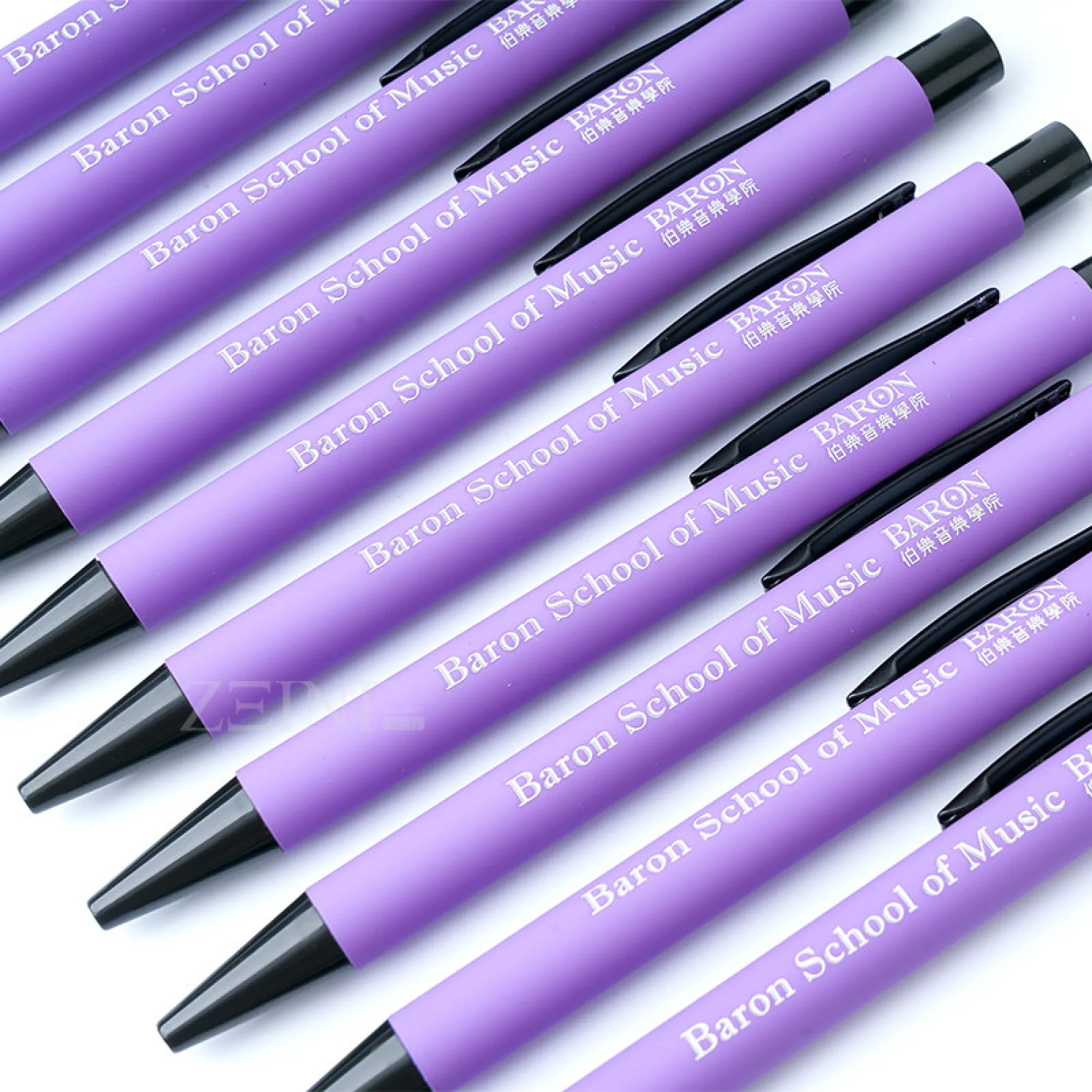 Retractable Ballpoint Pen with Metal Barrel thumbnail 3