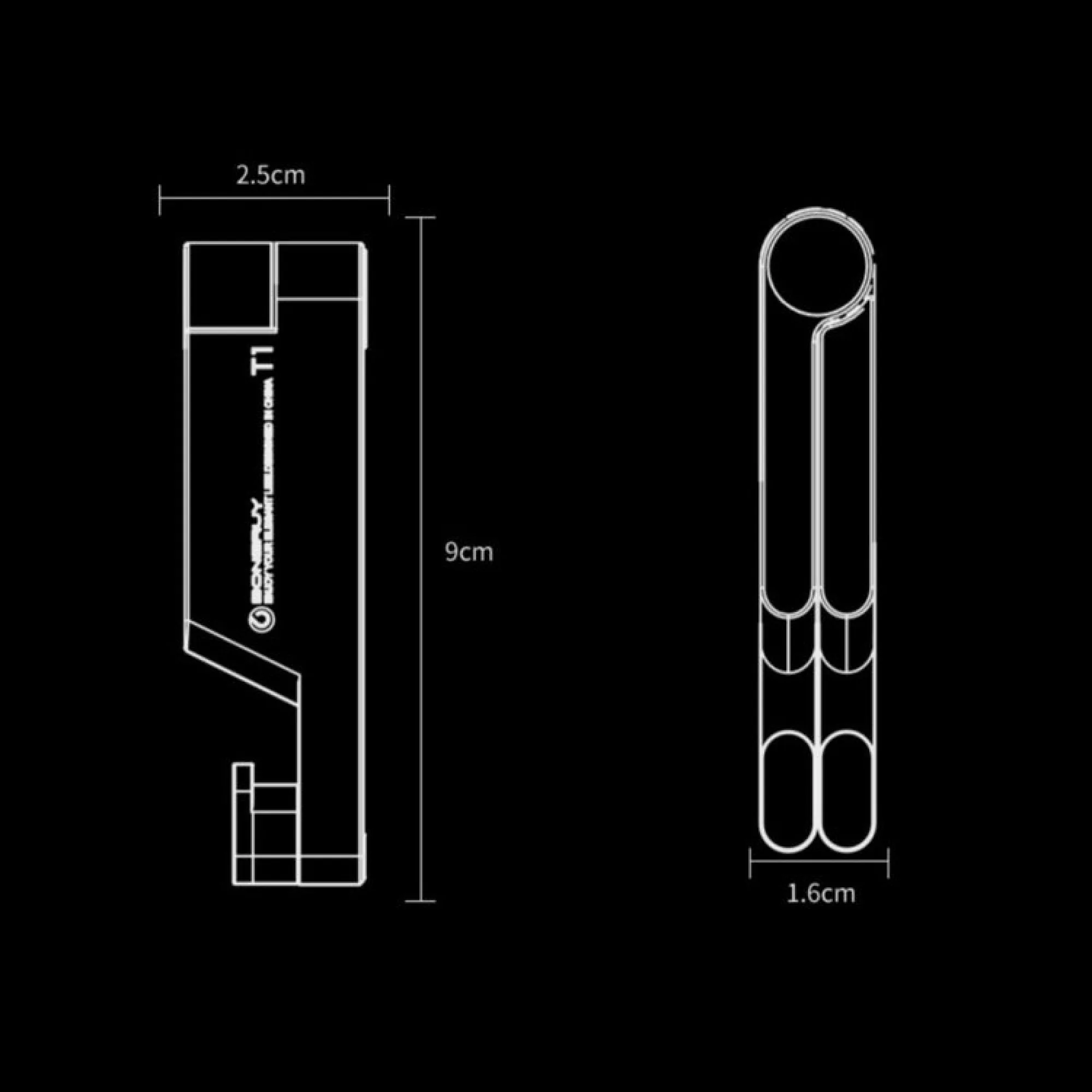 Foldable V-Shaped Aluminum Alloy Desktop Stand for Phones and Tablets thumbnail 8