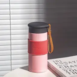 Insulated Stainless Steel Travel Mug with Tea Infuser thumbnail 7
