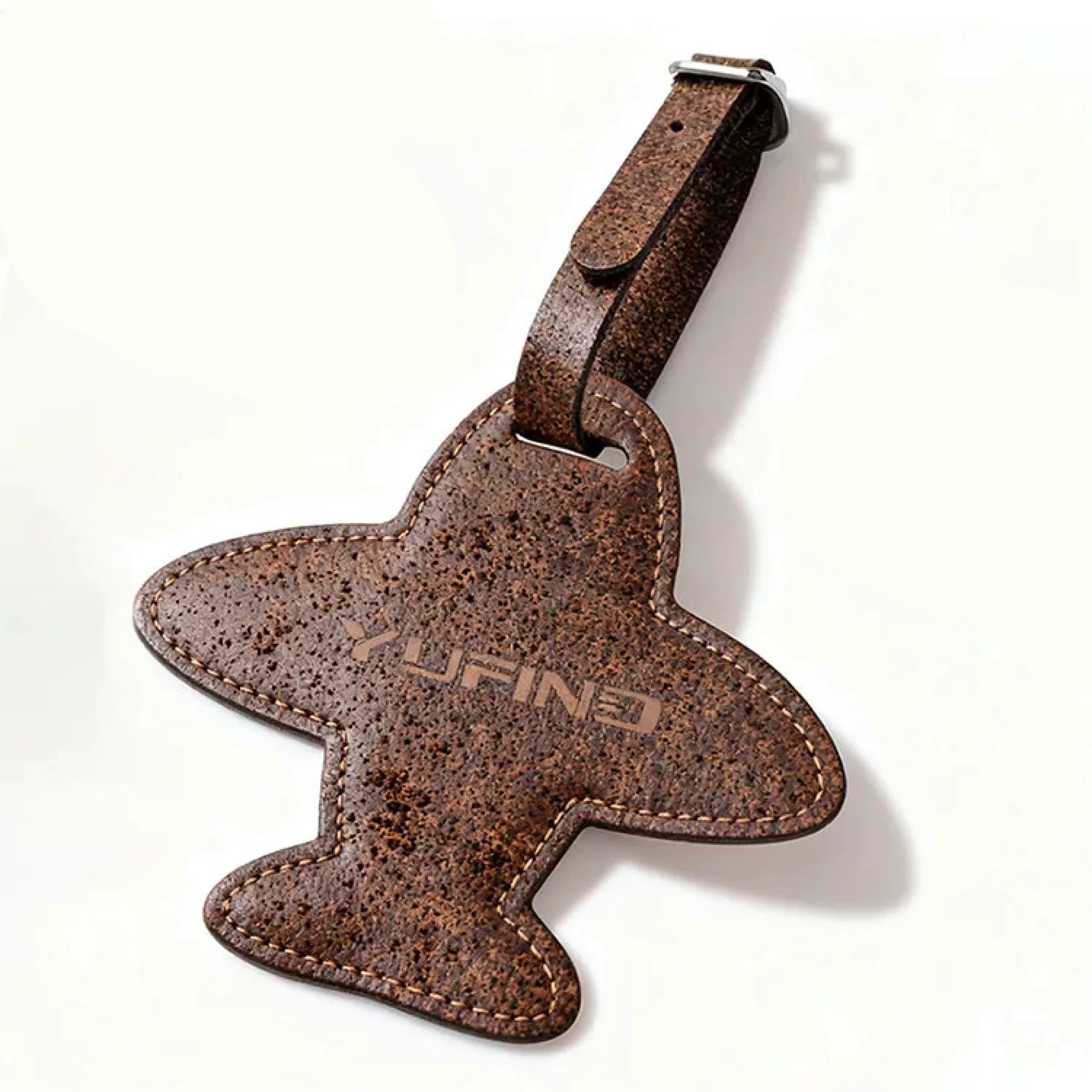Airplane-Shaped Eco-Friendly Luggage Tag thumbnail 6