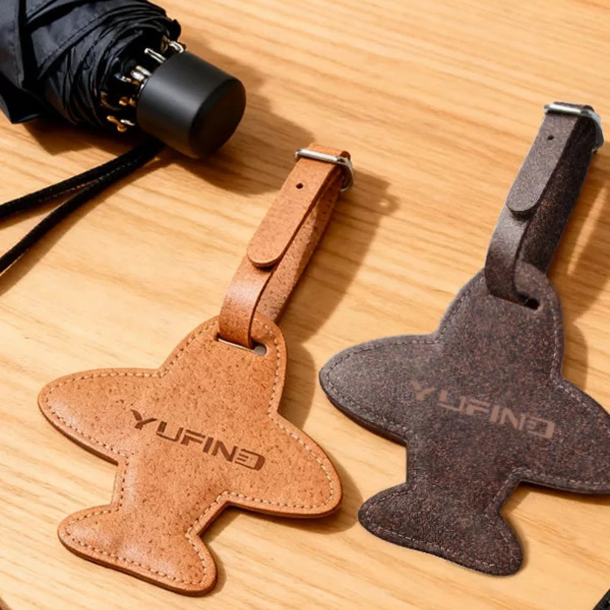 Airplane-Shaped Eco-Friendly Luggage Tag