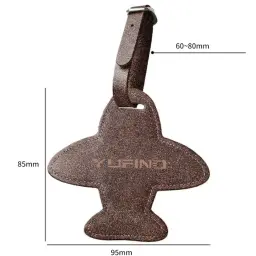 Airplane-Shaped Eco-Friendly Luggage Tag thumbnail 5