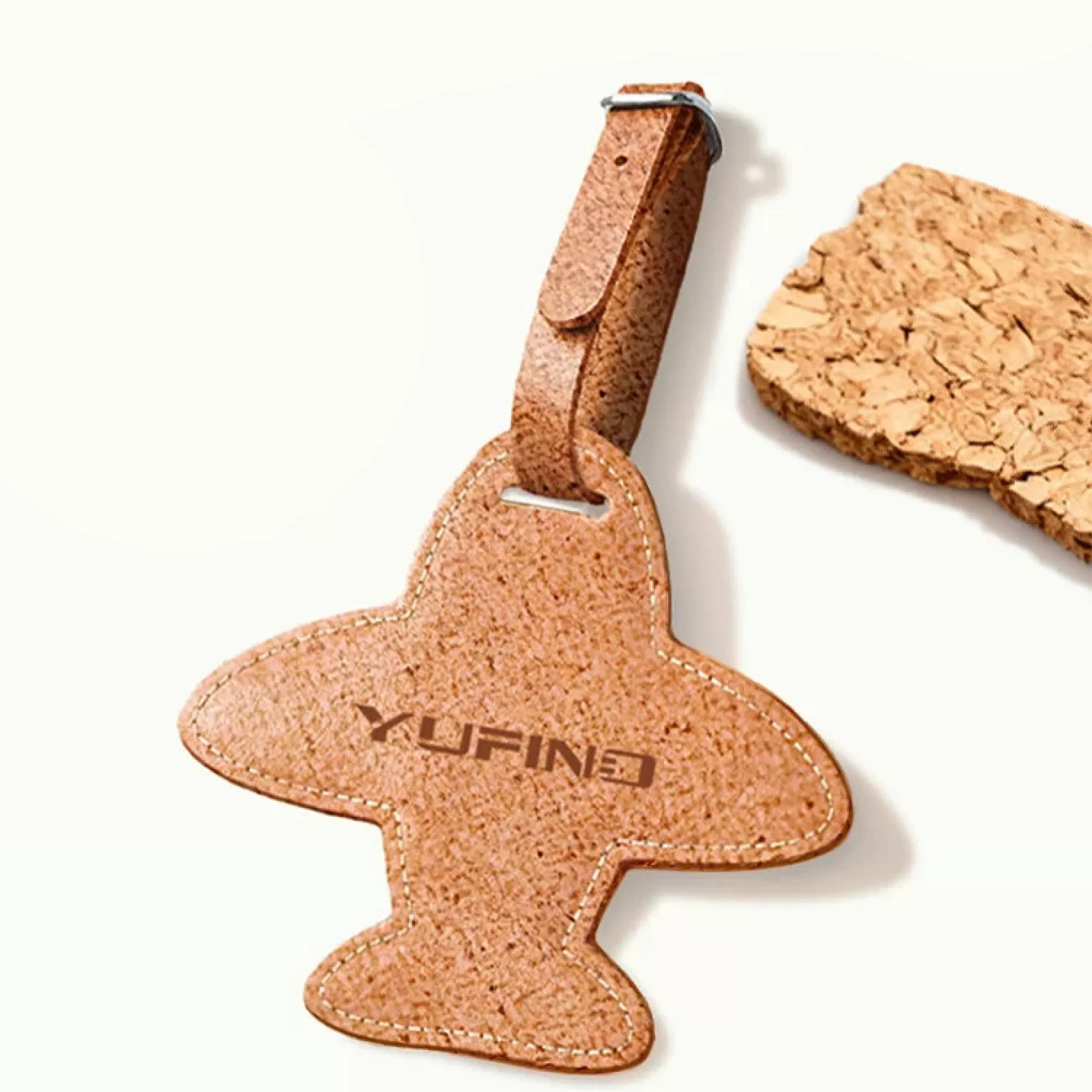 Airplane-Shaped Eco-Friendly Luggage Tag thumbnail 7