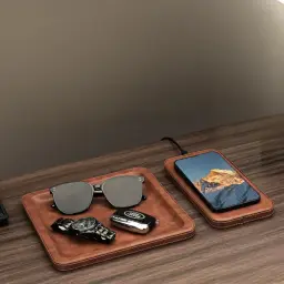 15W Wireless Charging Tray with Storage thumbnail 3