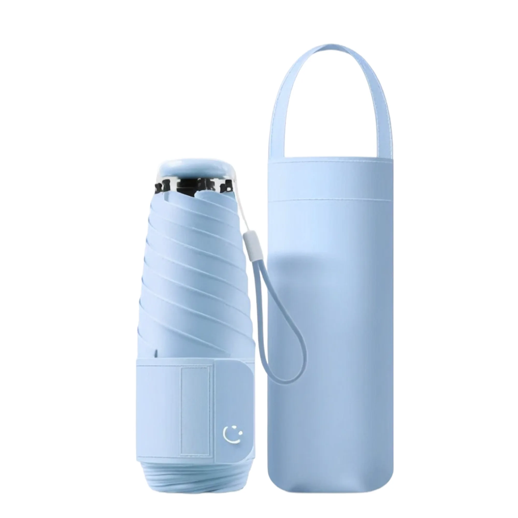 Five-Fold Capsule Umbrella for Sun and Rain thumbnail 13
