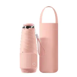 Five-Fold Capsule Umbrella for Sun and Rain thumbnail 12