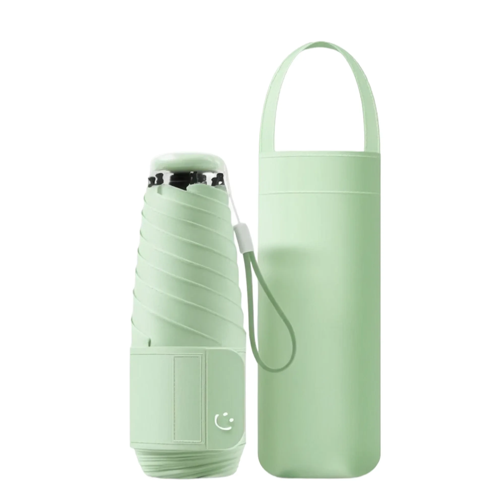 Five-Fold Capsule Umbrella for Sun and Rain thumbnail 11