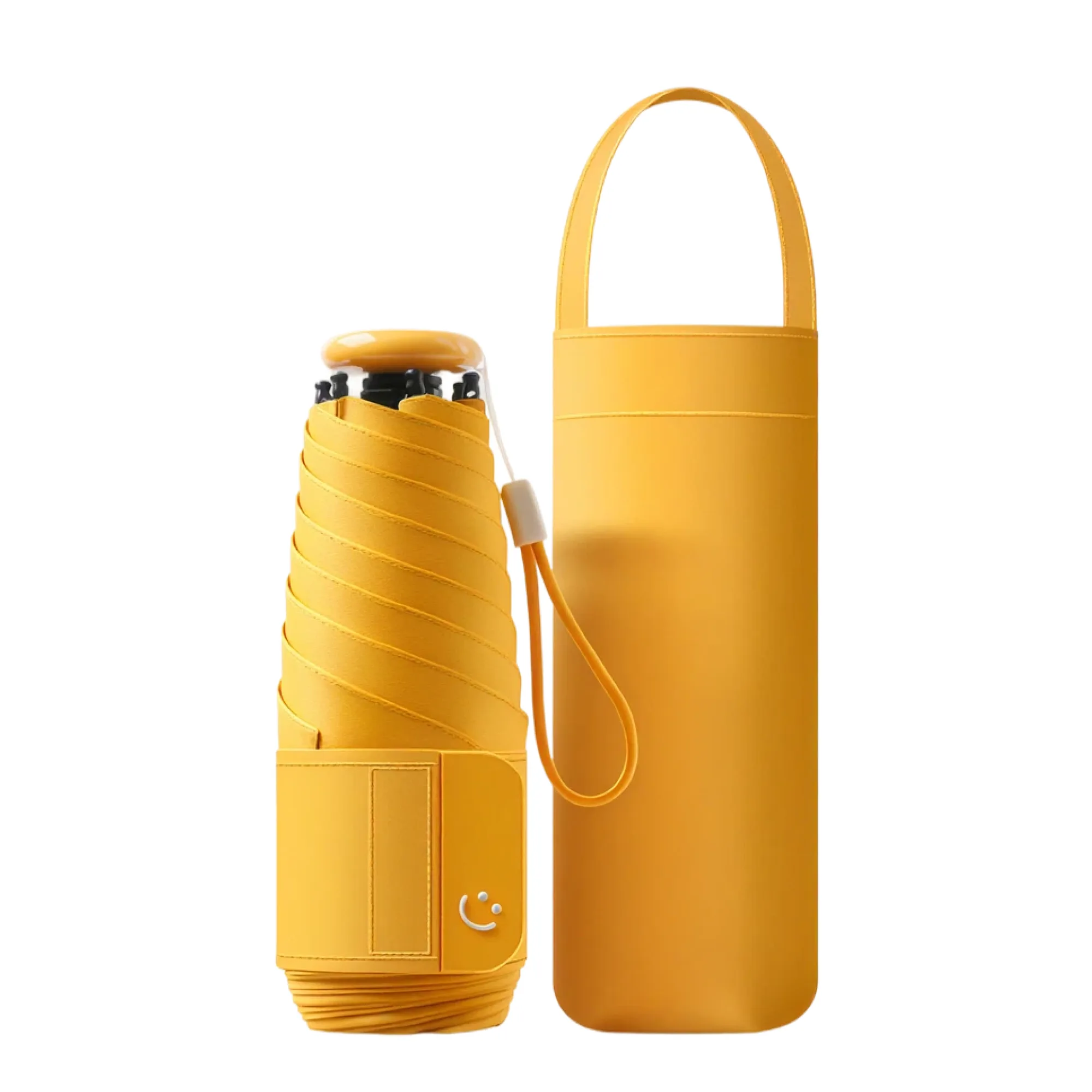 Five-Fold Capsule Umbrella for Sun and Rain thumbnail 15