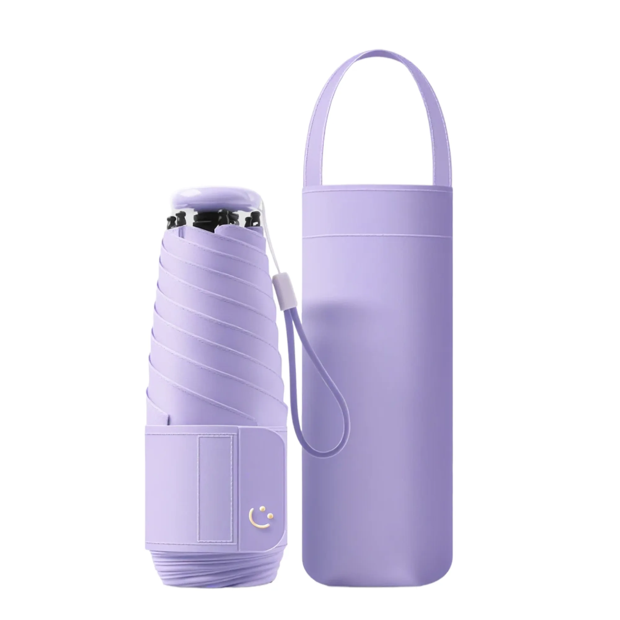 Five-Fold Capsule Umbrella for Sun and Rain thumbnail 14