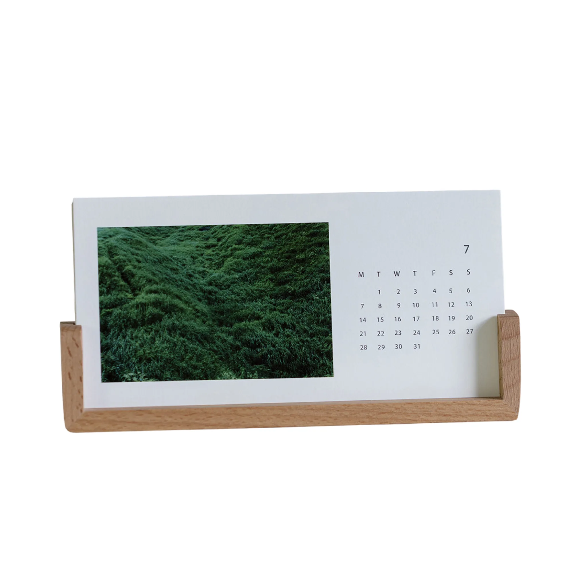 Wooden Base Desk Calendar with 13 Pages thumbnail 11