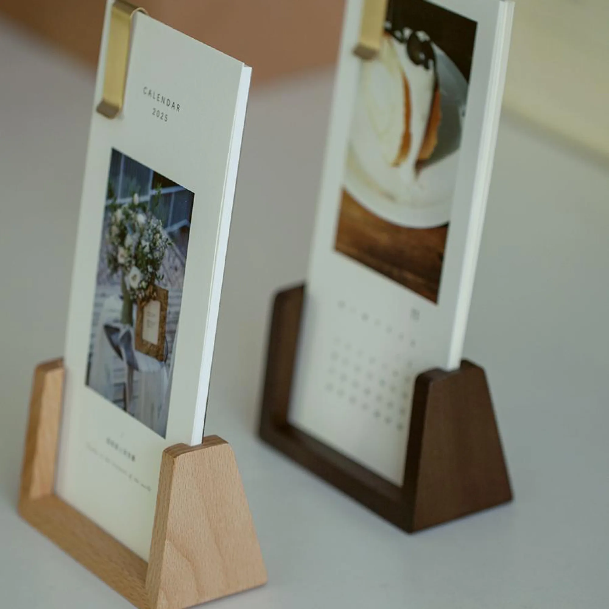 Wooden Base Desk Calendar with 13 Pages thumbnail 3