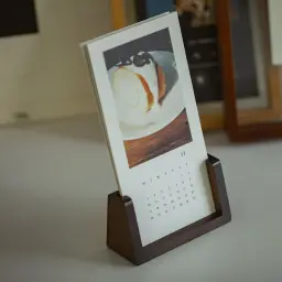 Wooden Base Desk Calendar with 13 Pages thumbnail 9