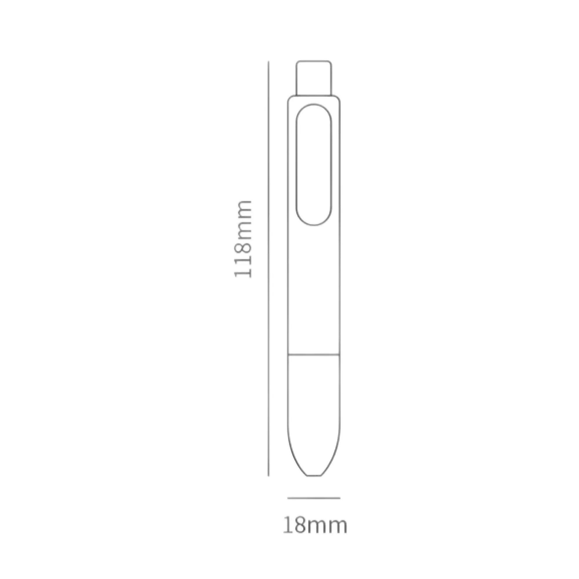 Both ZS Cake Chunky Pen Retractable Neutral Ink Pen thumbnail 5