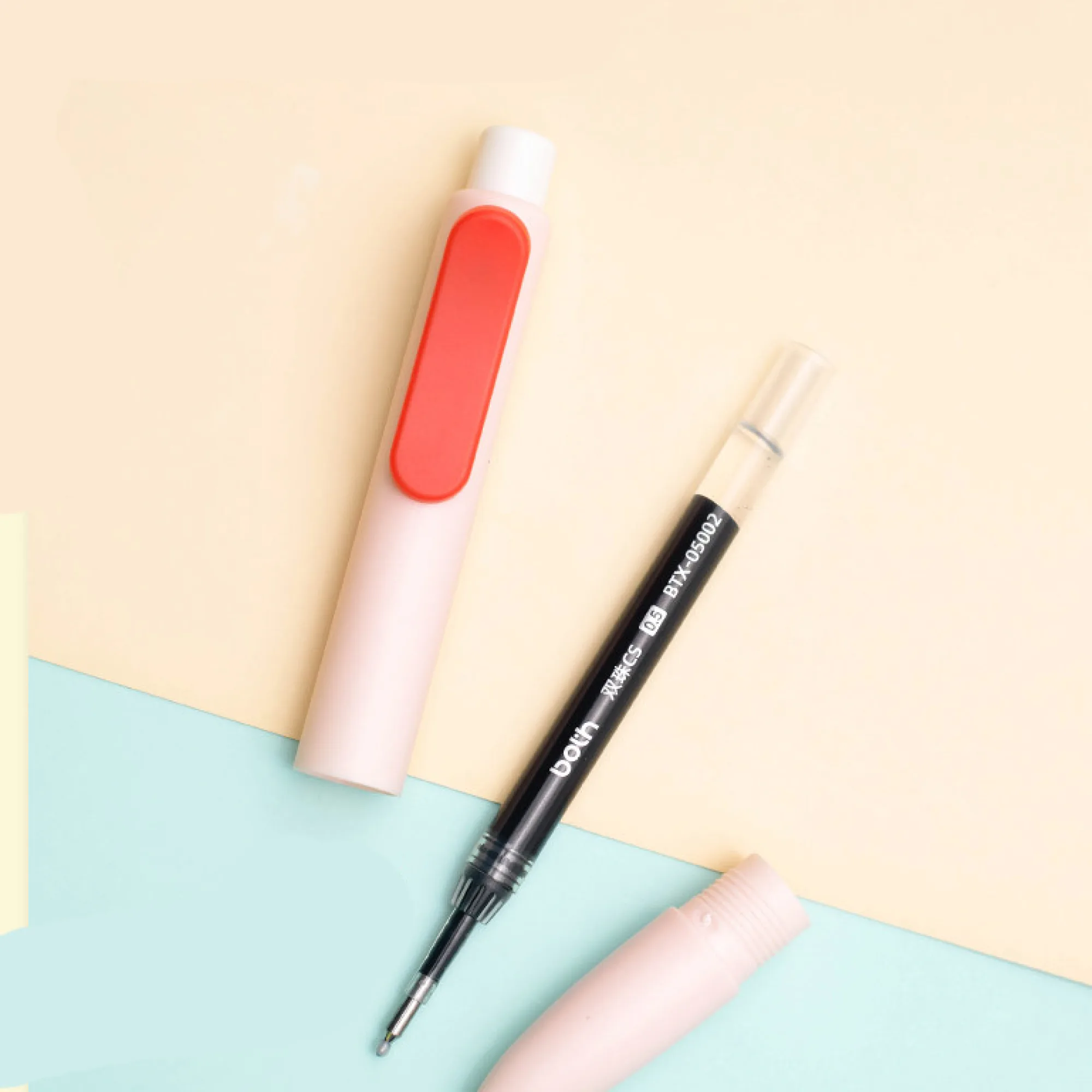 Both ZS Cake Chunky Pen Retractable Neutral Ink Pen thumbnail 3